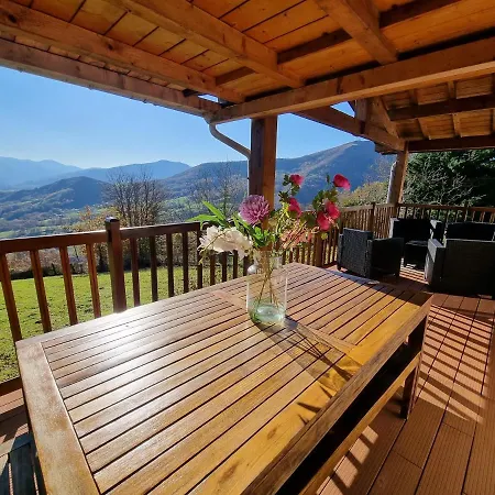 Xuritenborda 7 Personnes Avec Vue Exceptionnelle Sur Les Montagnes Basque, Lits 180 King Size بيت للعطل أوسْ