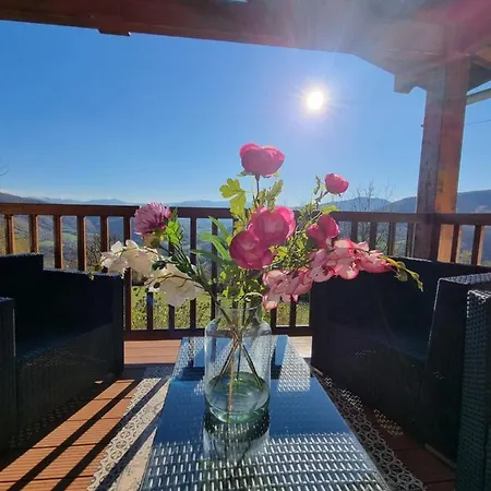 Xuritenborda 7 Personnes Avec Vue Exceptionnelle Sur Les Montagnes Basque, Lits 180 King Size *